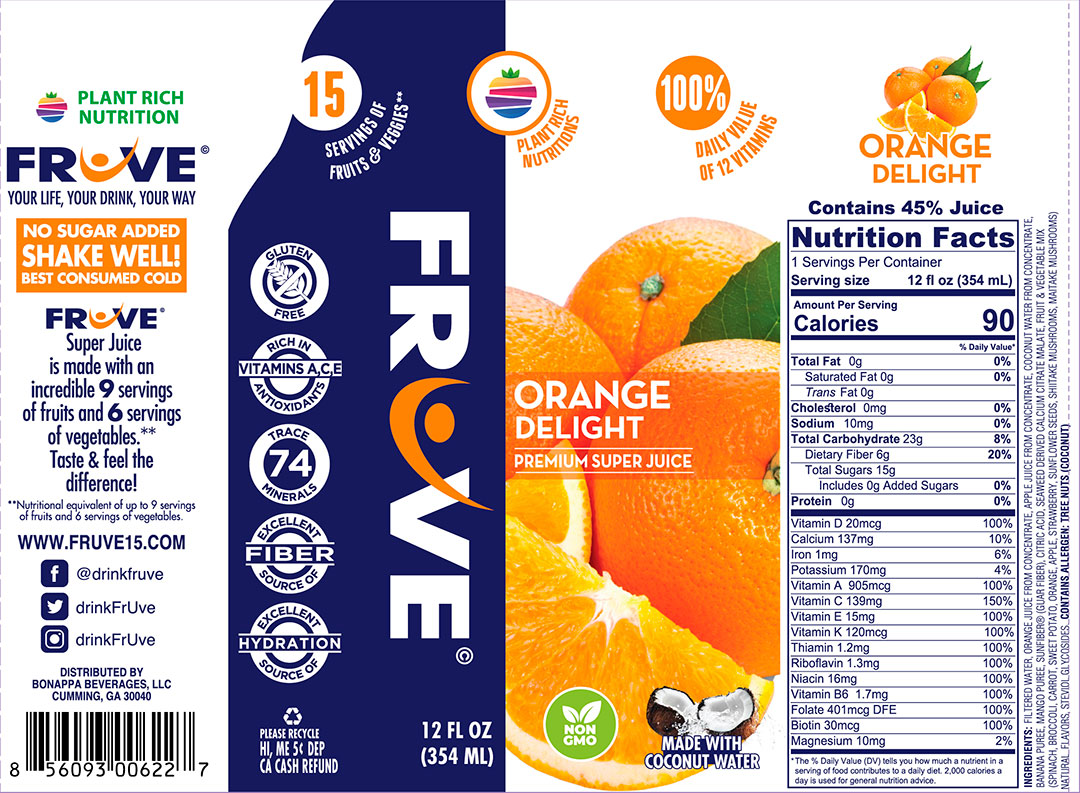 Super Juice Orange Delight Avoid Obesity and Diabetes.