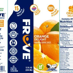 Super Smoothie Orange Delight FrUve