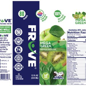 Super Smoothie Mega Green FrUve