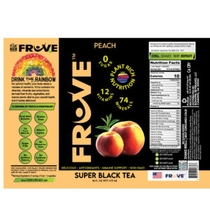 FRUVE Super Tea Black Peach