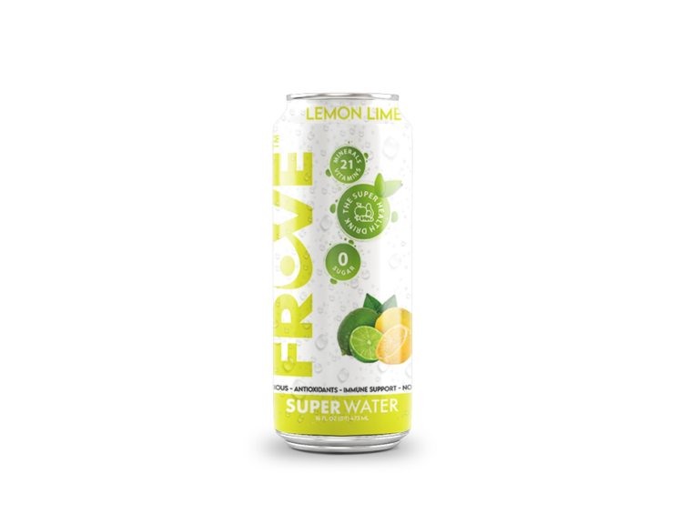 Fruve Super Water Lemon Lime – a hydrating superfood drink packed with nutrients and energy to support your daily wellness.