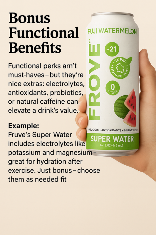 A Fruve Watermelon smoothie bottle shown with fresh watermelon imagery, representing a refreshing healthy beverage with simple ingredients—part of Fruve’s healthy drinks lineup.